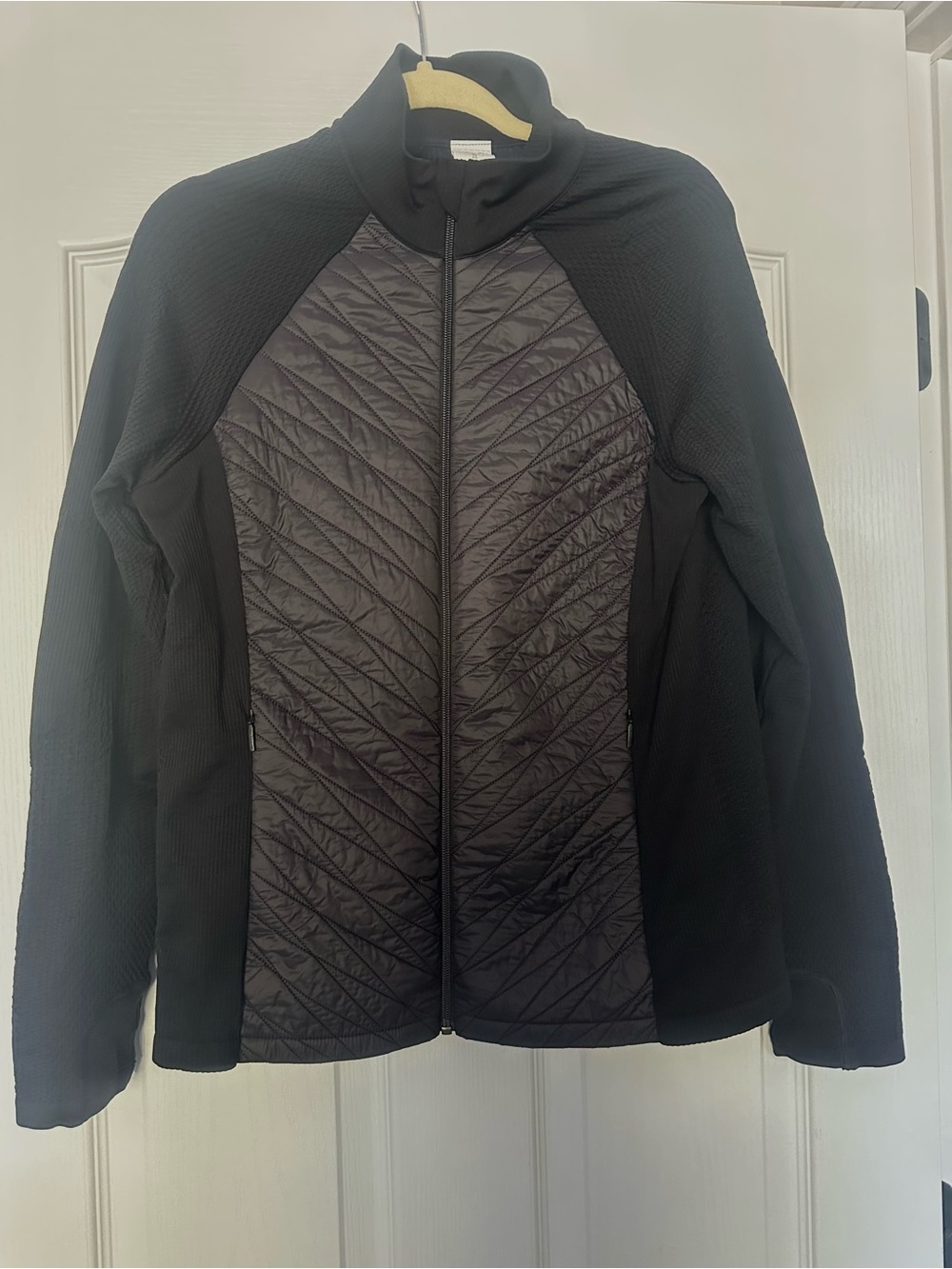 Athleta Flurry Force Insulated Primaloft Jacket II Black Size XL